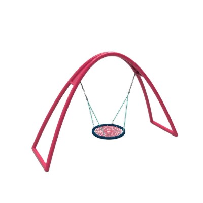 Heavy duty outdoor nest swing set for public commerical use playground