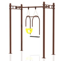 KINPLAY BRAND Outdoor Patio Garden Backyard Swing for Adult with baby toddler